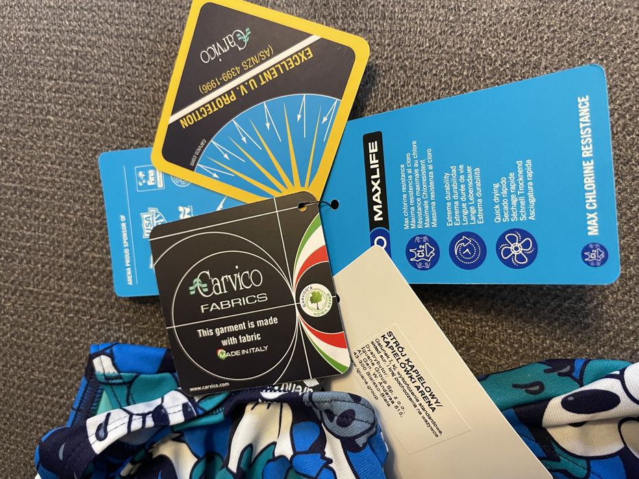 Strój arena junior NOWY (z metkami), ciekawy wzór, 8-9 lat