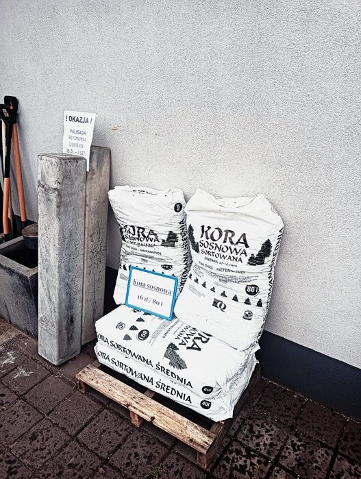 Kora sosnowa 80l
