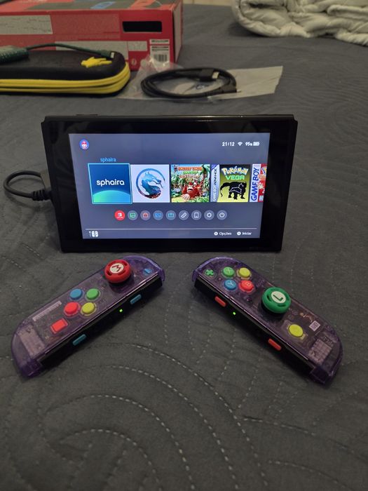Nintendo switch v2 modificada 256gb