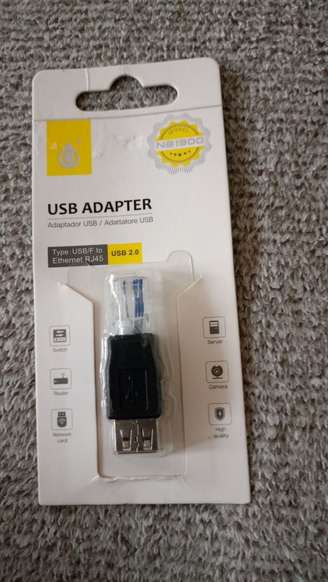 USB adapter na Ethernet RJ45