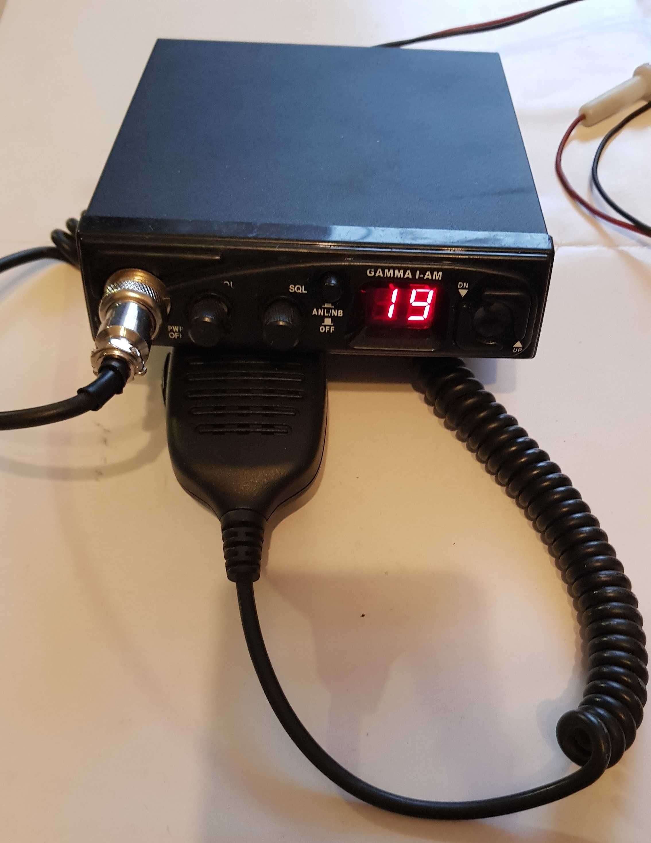 GAMMA I AM CB radio z mikrofonem - sprawne