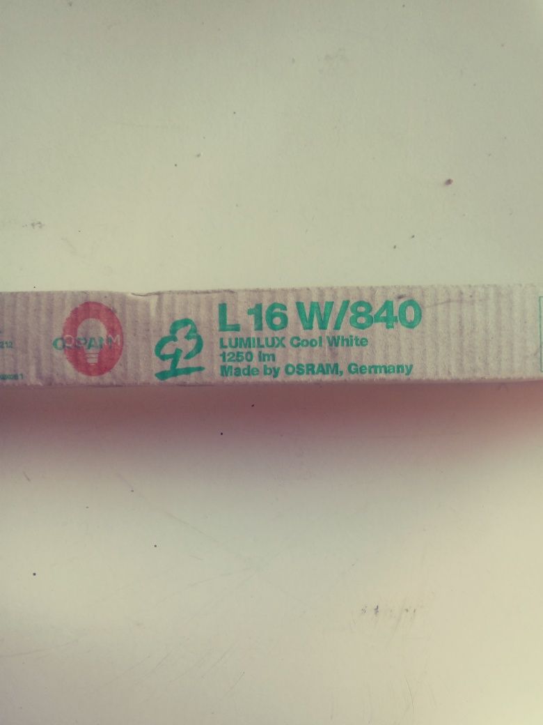 Jarzeniówka świetlówka 16w/840