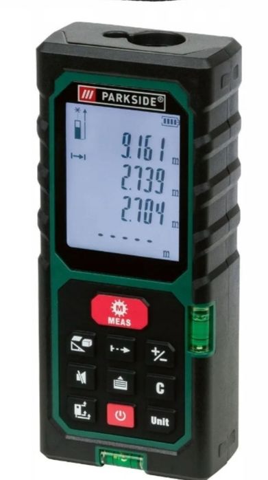 ОРИГ електронна рулетк GERMAN 50м Parkside PLEM 50/дальномер.Наложка