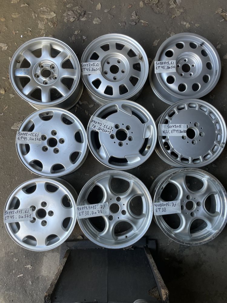 Продаю  распарованные литые диски R15-R22