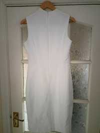 Pencil white dress