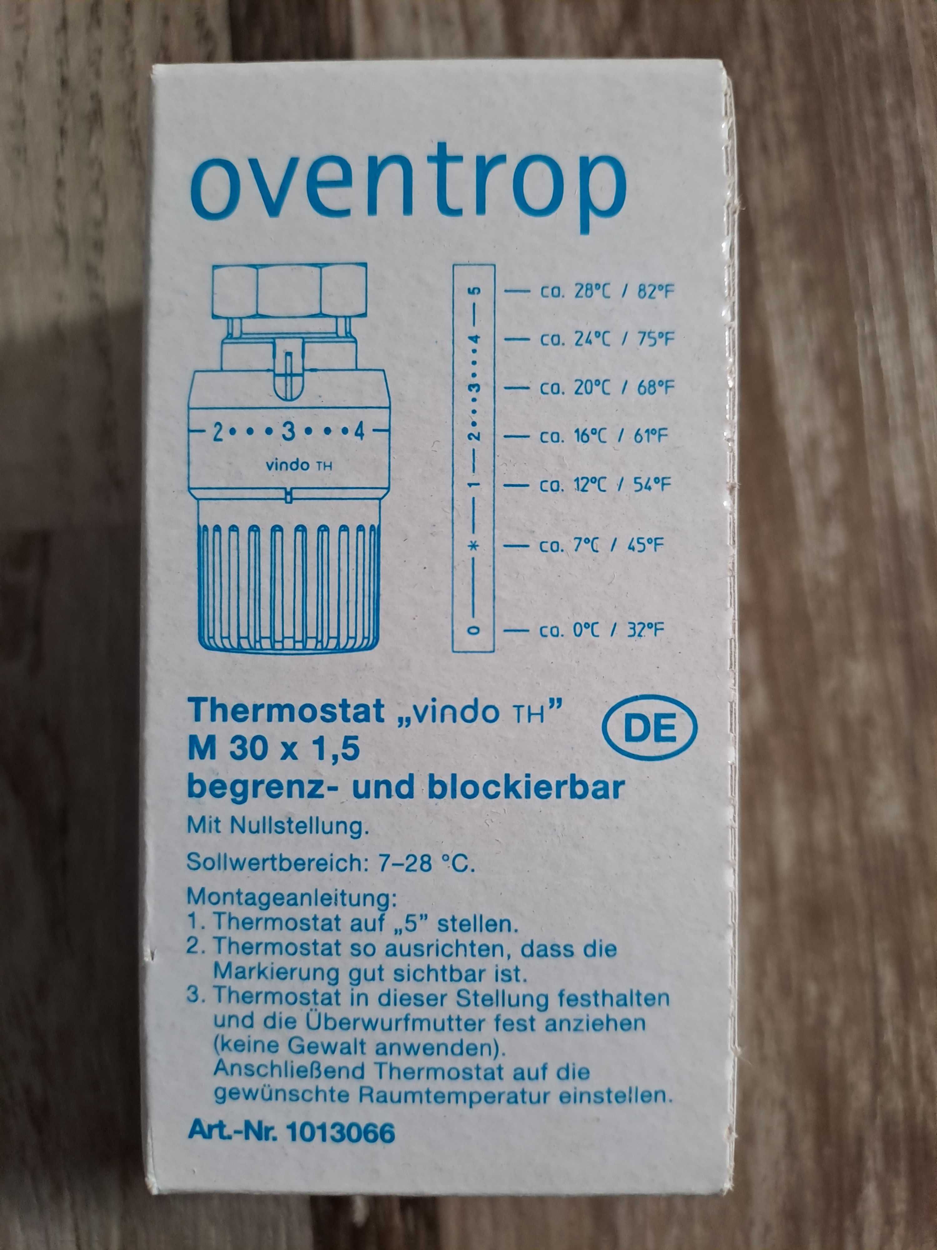 Termostat Vindo głowica oventrop 6 sztuk