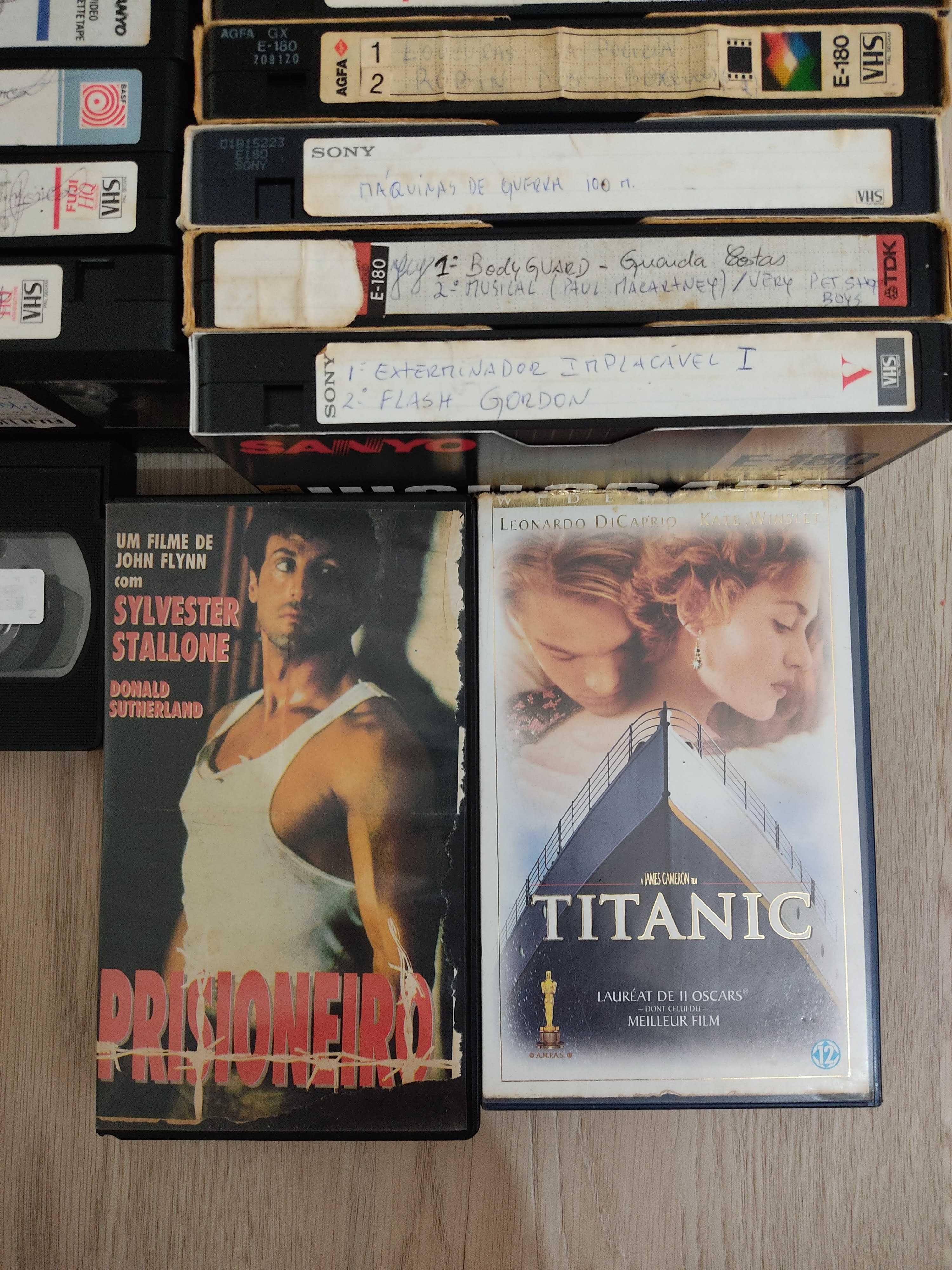 Cassetes de vídeo/filmes VHS