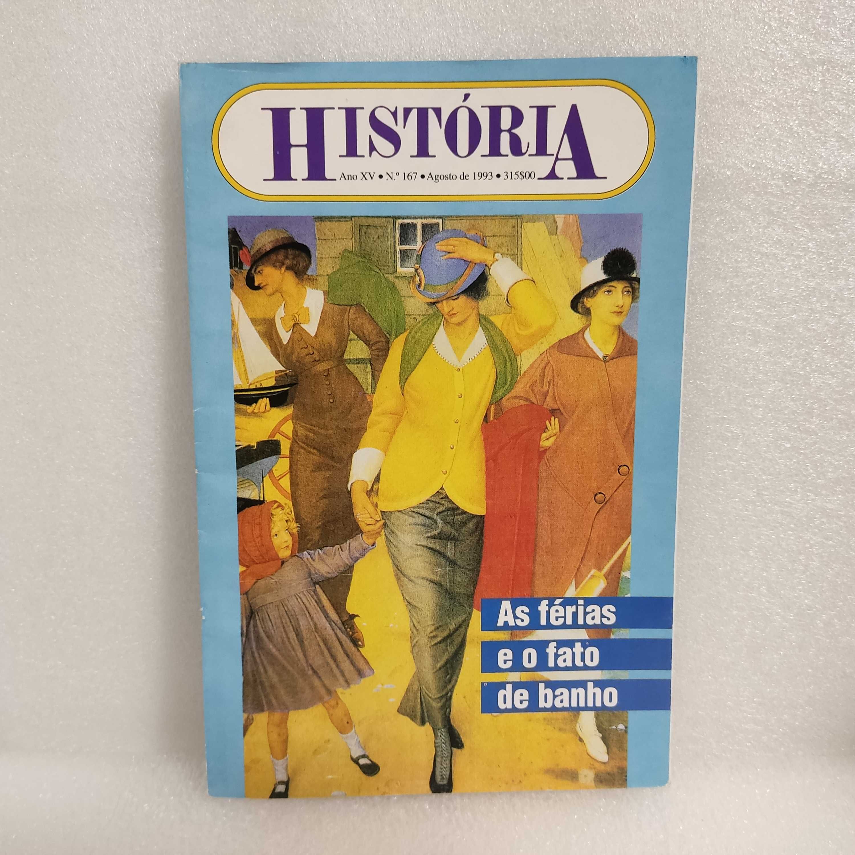 Revista História do nº1 Novembro 1978 ao nº 167 de Agosto 1993