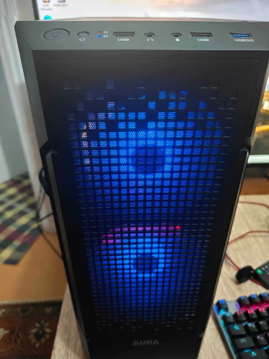 Корпус ПК Gamdias AURA GC7 ARGB + Блок Vinga 650W (VPS-650P1)