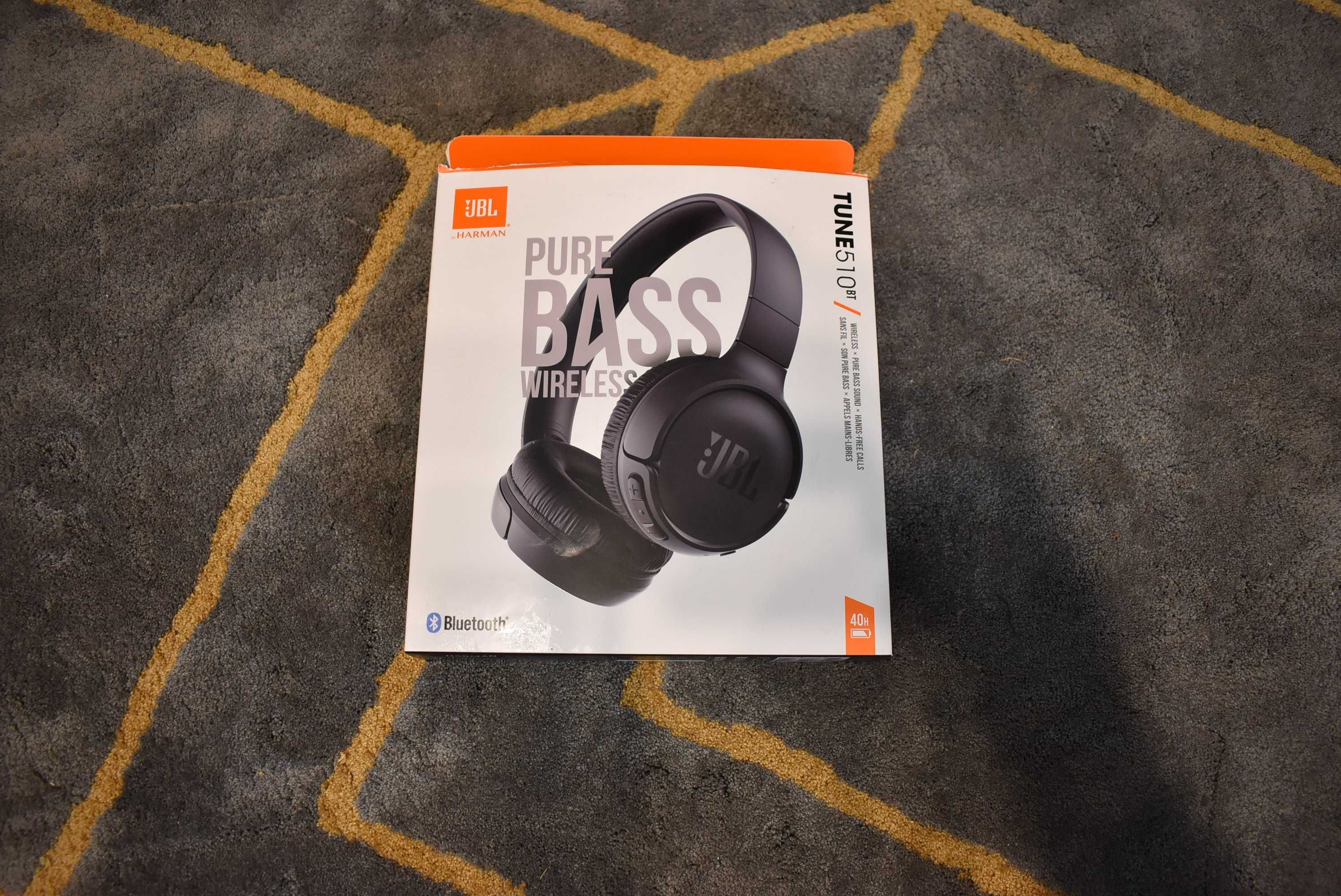 JBL TUNE 510BT stan bdb, możliwa wysyłka, oryginalne pudełko i kabel
