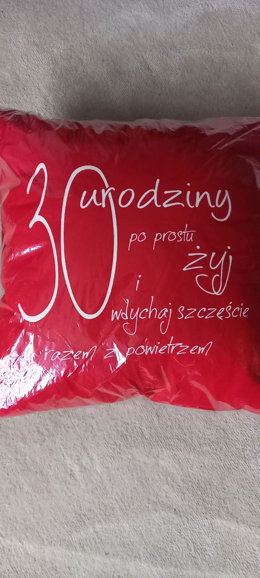 Nowa poduszka 30 urodziny 30stka