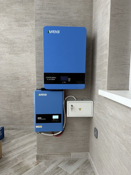 Резервне/безперебійне живлення / інвертори/акумулятори/соняччні панелі