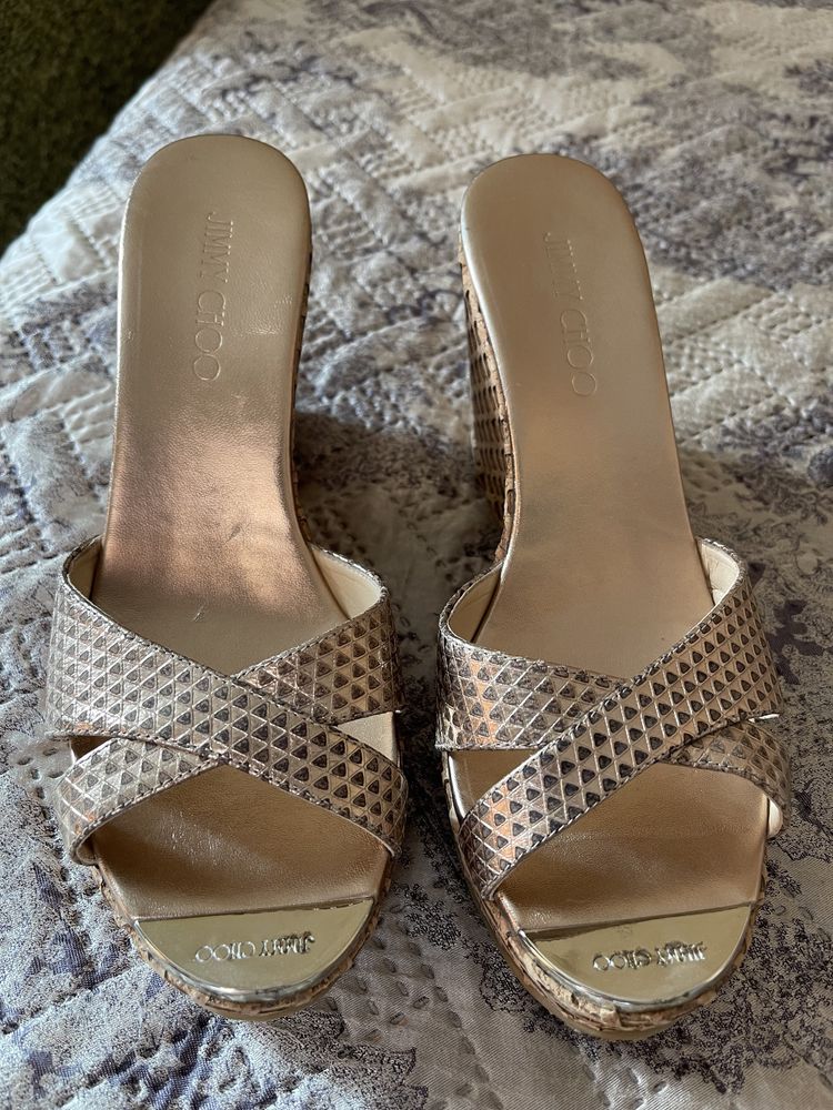 Босоножки JIMMY CHOO на платформе
