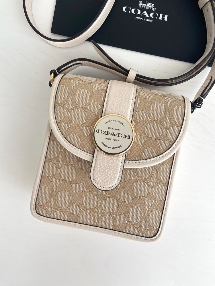 COACH Lonnie Crossbody Жіноча сумочка коуч женская сумка коач оригинал