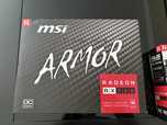 Grafica Radeon RX580 8Gb - MSI Armor na caixa