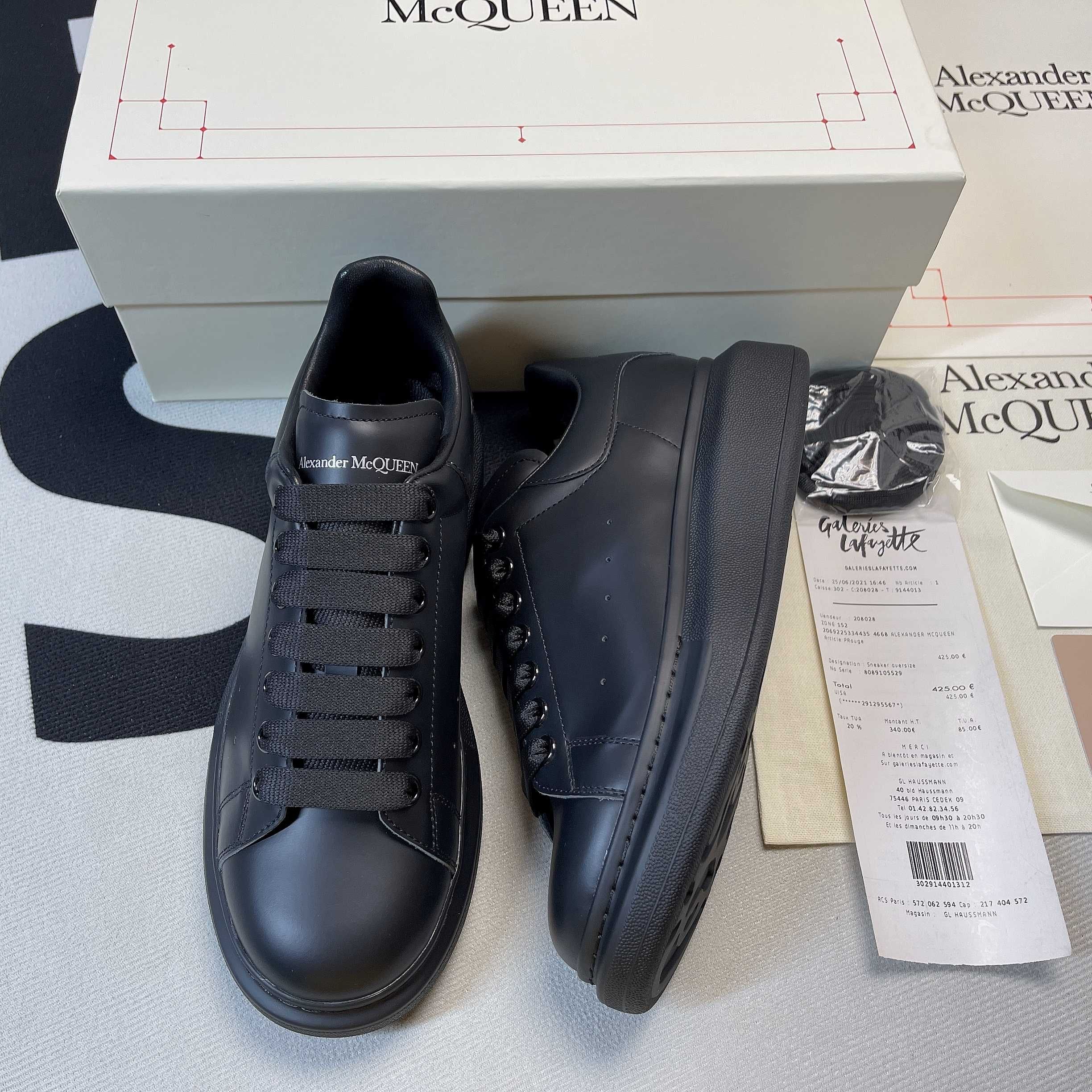 Buty McQueen Sneaker Full Black (Rozm.35-45)