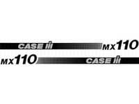 Komplet naklejek naklejka Case MX110