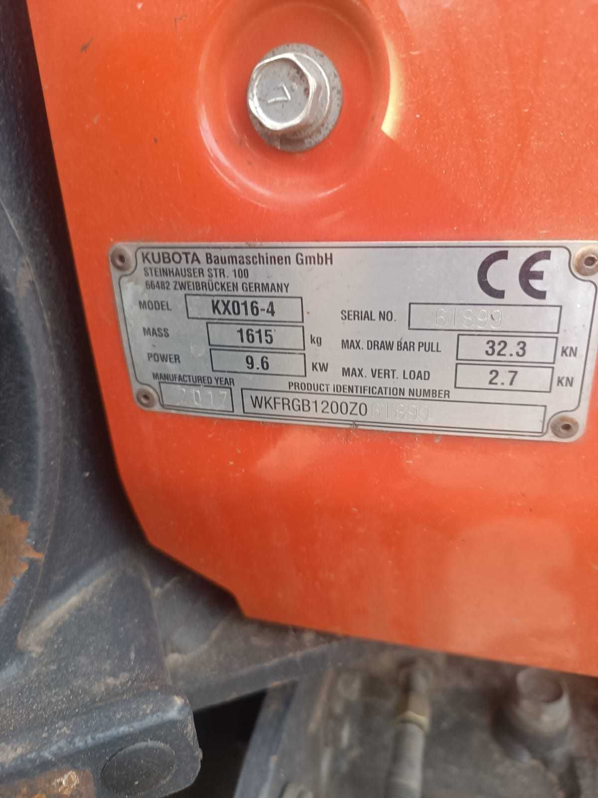 kubota kx016 kx kubota