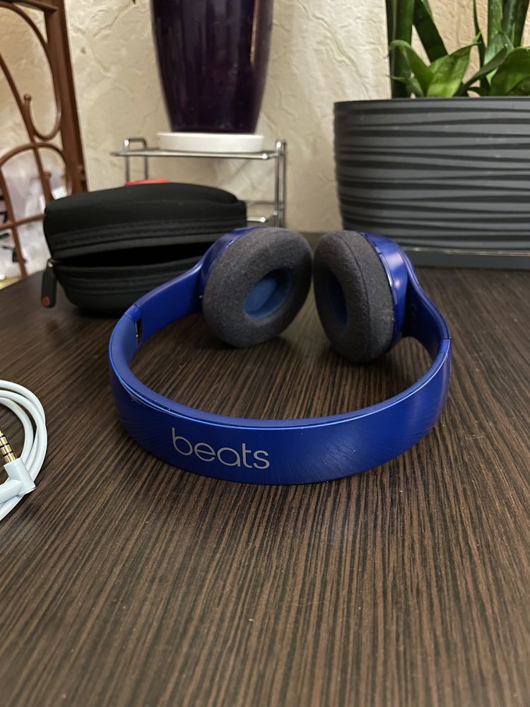 Beats Solo 2.0 наушники битс синие на починку/доноры