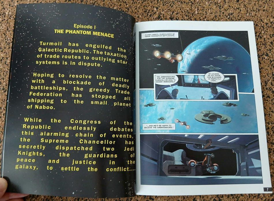 The Phantom Menace - graphic novel adaptation (Star Wars Episode 1)