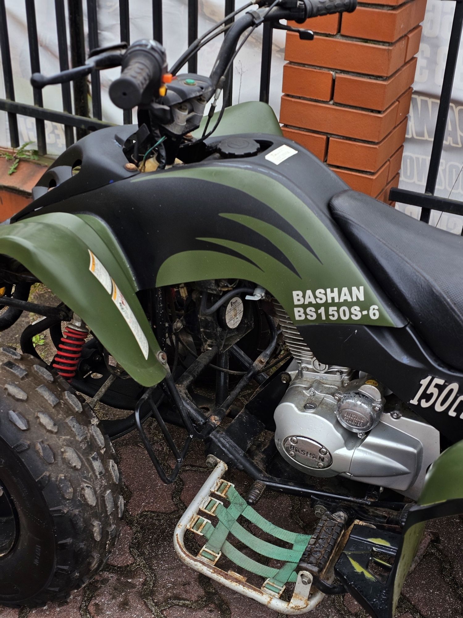 Quad 150cc Bashan | MOCNY | Raptor
