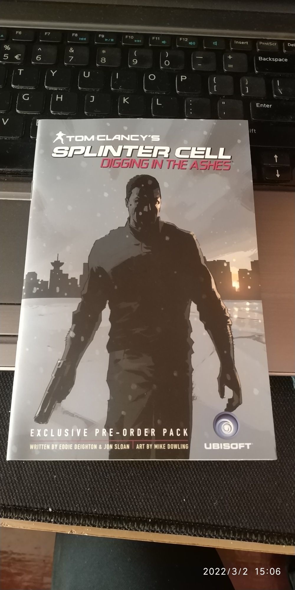 Tom Clancy's Splinter Cell Digging in the Ashes Komiks