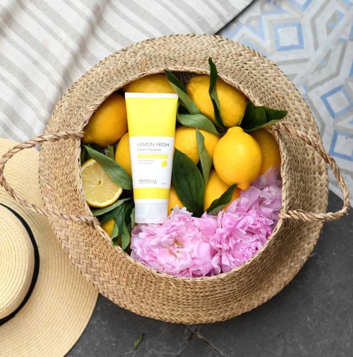 Пінка з лимоном для очищення та сяйва шкіри, 120 мл