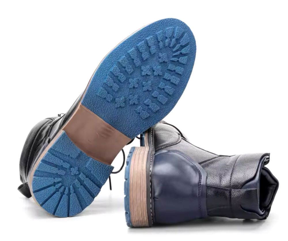 Botki sztyblety skórzane buty męskie obuwie eleganckie casual kozaczki
