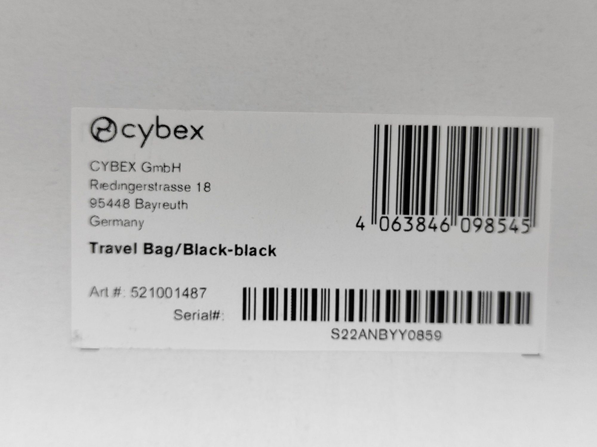 CYBEX TORBA PODRÓŻNA do WÓZKA Coya / Orfeo / Beezy Eezy S Twist