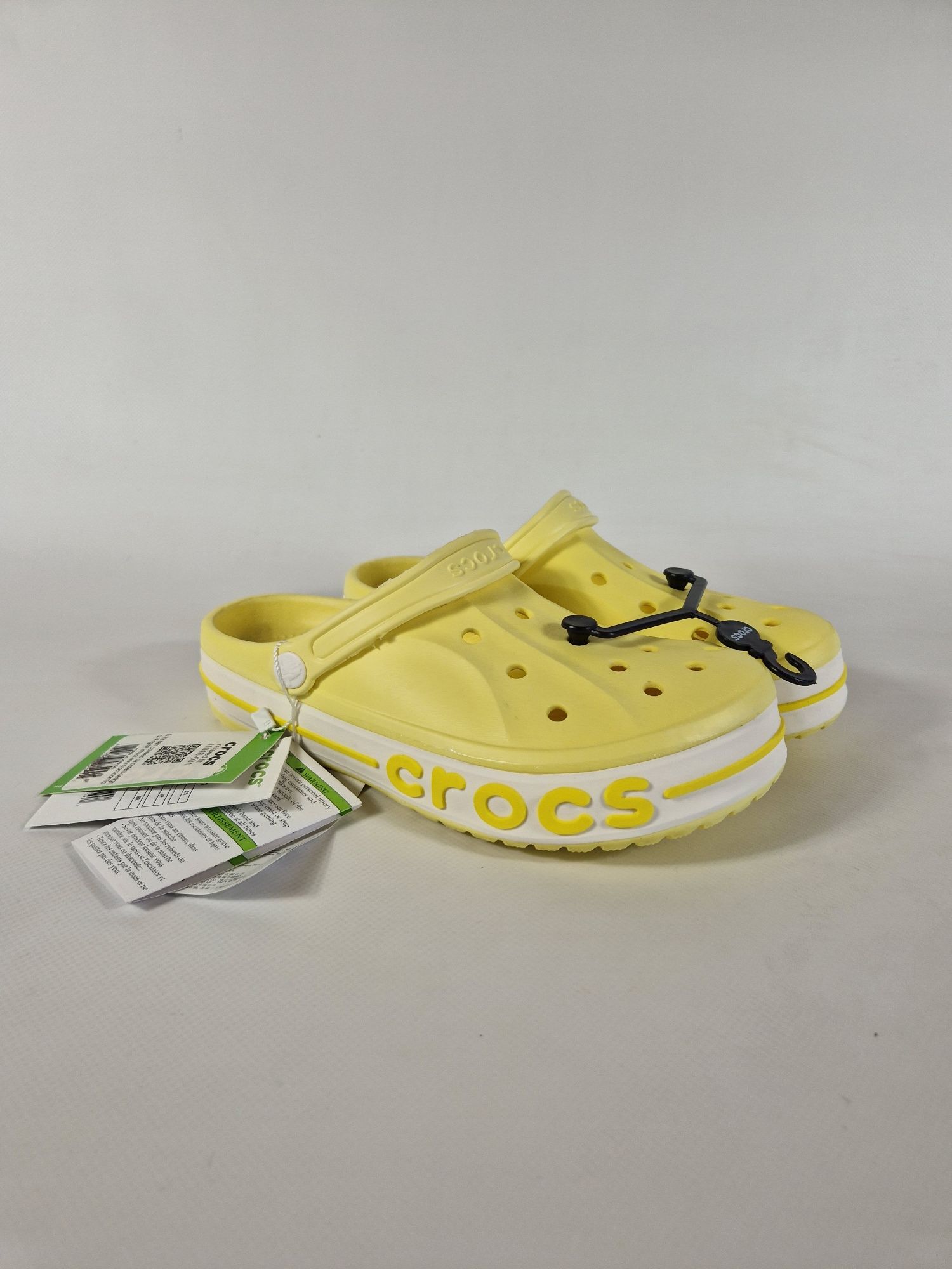 Крокси сабо жіночі Crocs BAYABAND Clog жовті оригінал крокс 35-36р