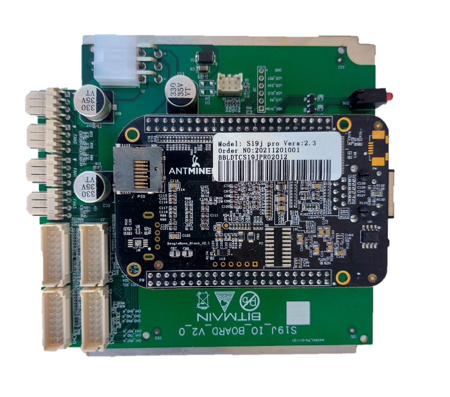 STOCK Control Board AmLogic S19j/S19J Pro e Pro+ & BeagleBone Bitmain