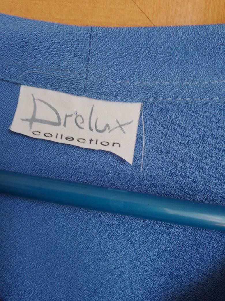 Bluzka damska niebieska z wiązaniem rozmiar M firmy collection