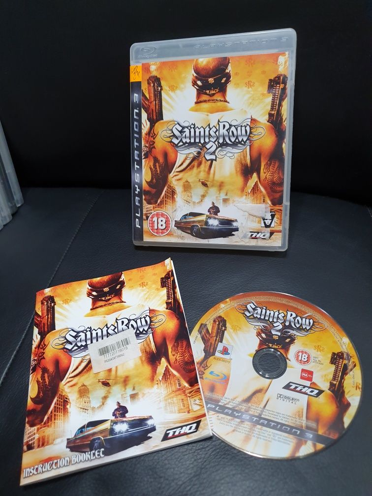 Gra gry ps3 Playstation 3 Saints Row 2 unikat od kolekcjonera