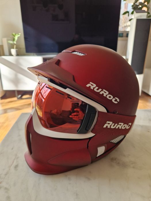 Kask narciarski - snowboardowy Ruroc RG1-DX Magma 2019 rozmiar YL/S