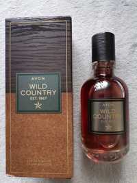 Wild Country Avon - woda toaletowa męska 75 ml Nowa butelka whisky
