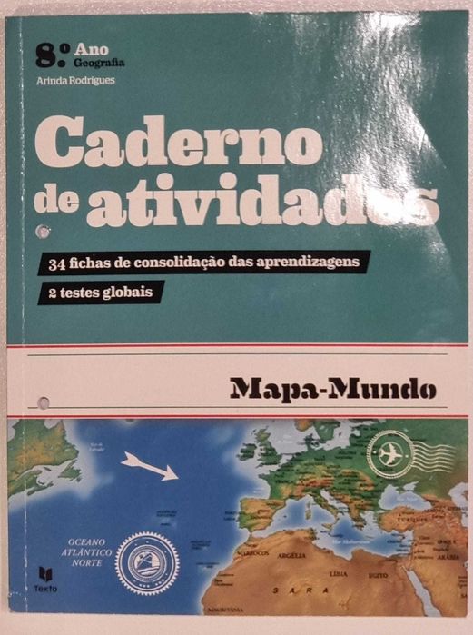 Livros Manuais Cadernos de exercícios e atividades - 8º Ano