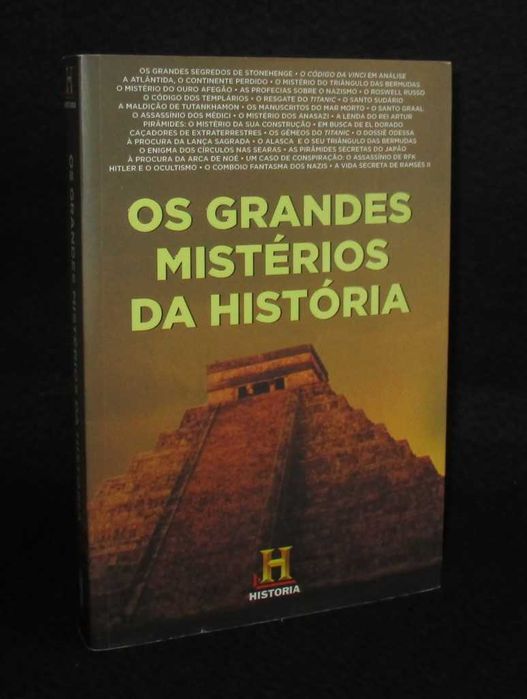 Livro Os Grandes Mistérios da História