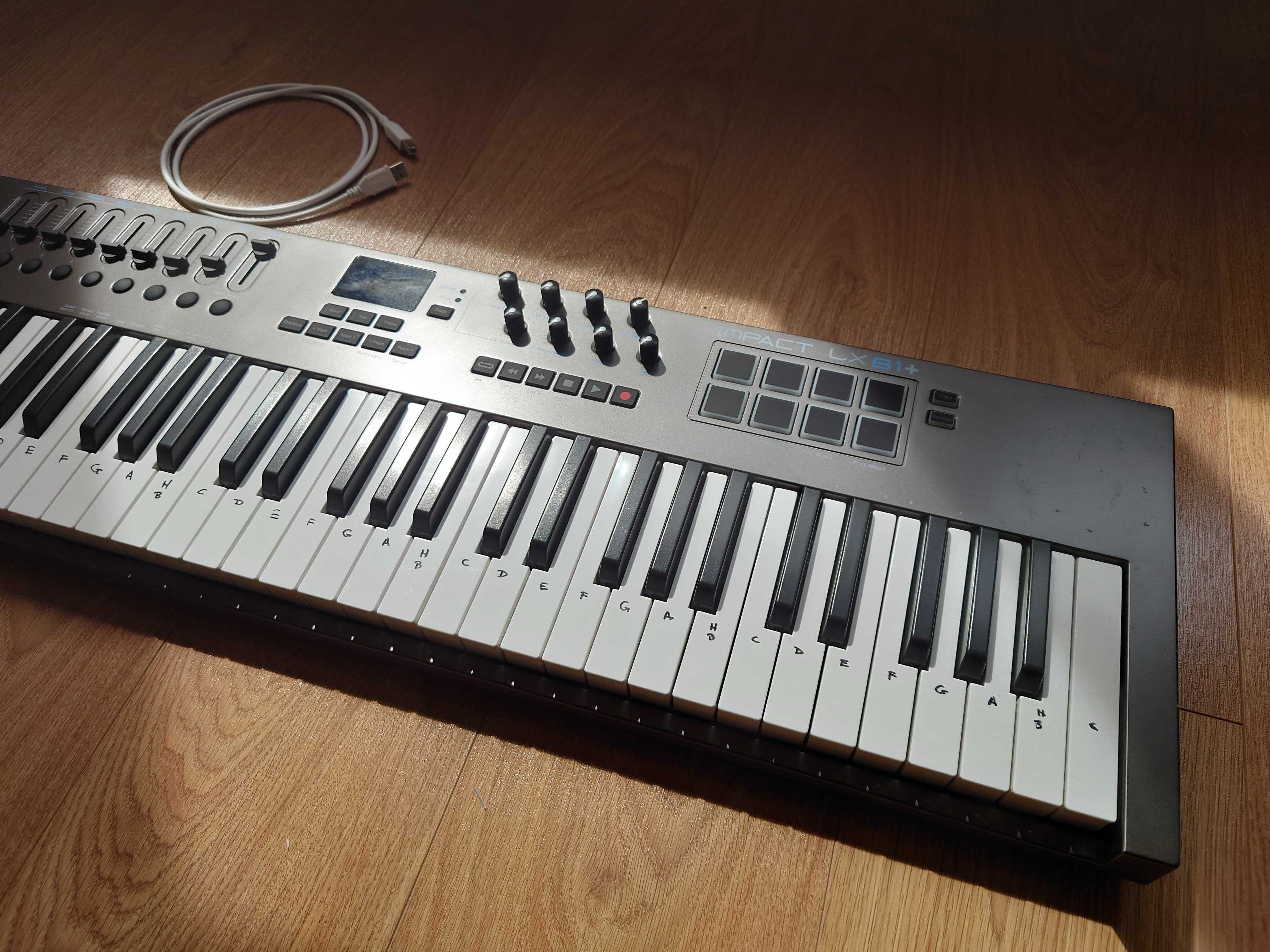 Klawiatura USB MIDI Nektar Impact LX61+