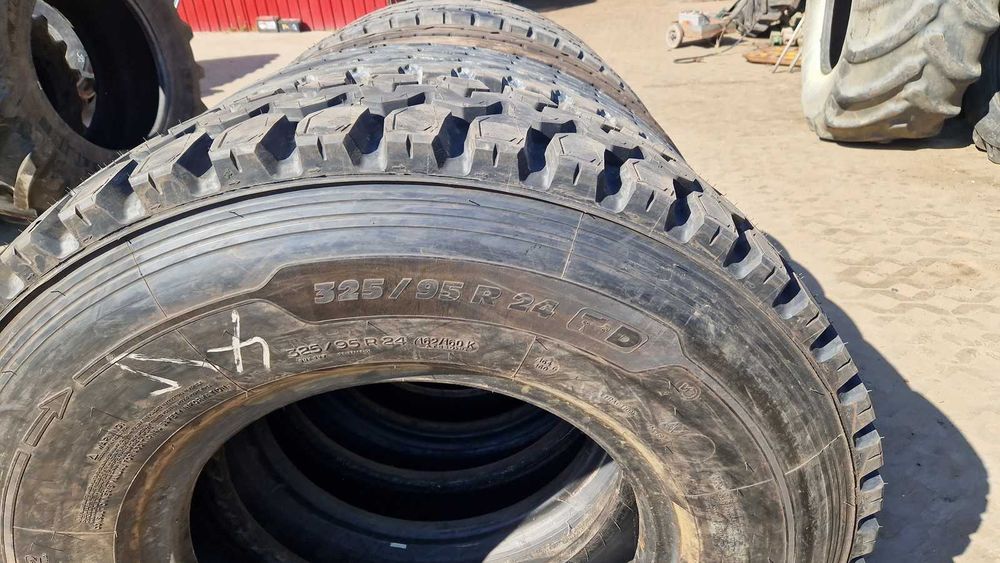 12.00r24 12.00-24, 325/95r24 bieżnik 90% bez napraw