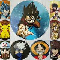 Pinturas originais de várias personagens de Anime & Manga, etc.