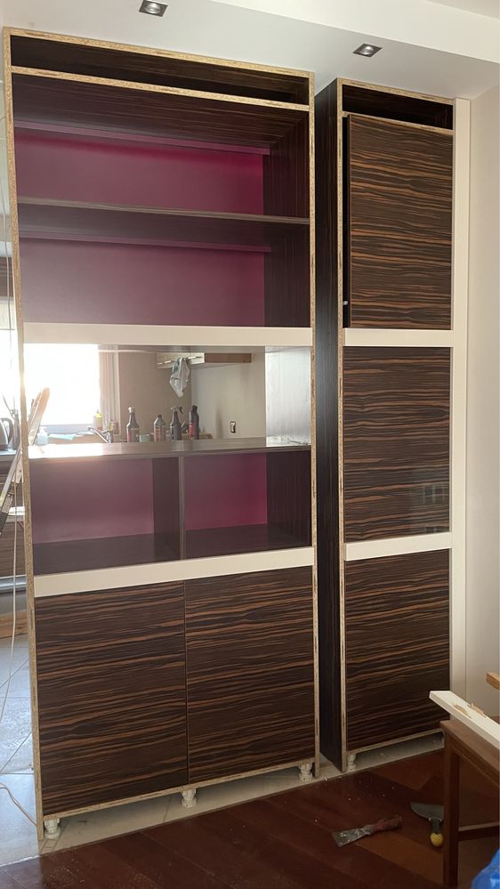 Szafa garderoba meble meblościanka regał półka led witryna ni pax ikea