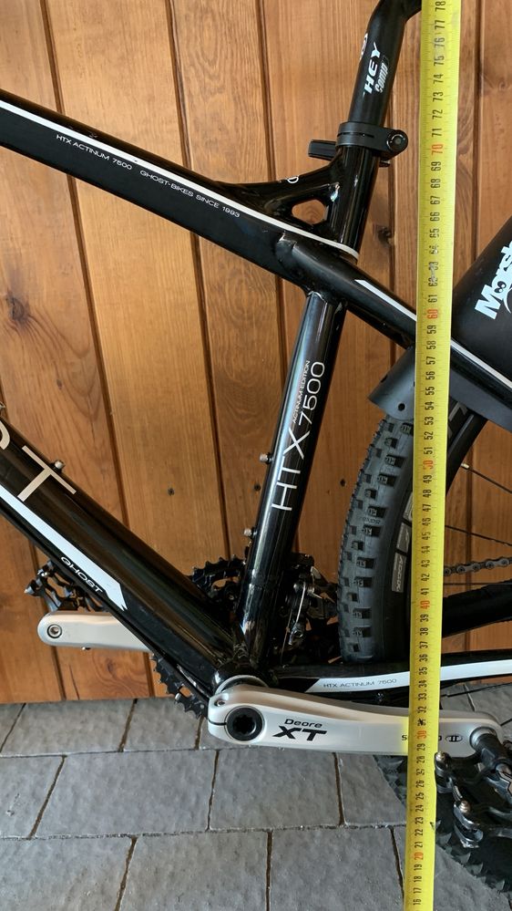 Rower górski MTB GHOST HTX 7500, ROCK SHOX, Shimano Deore XT