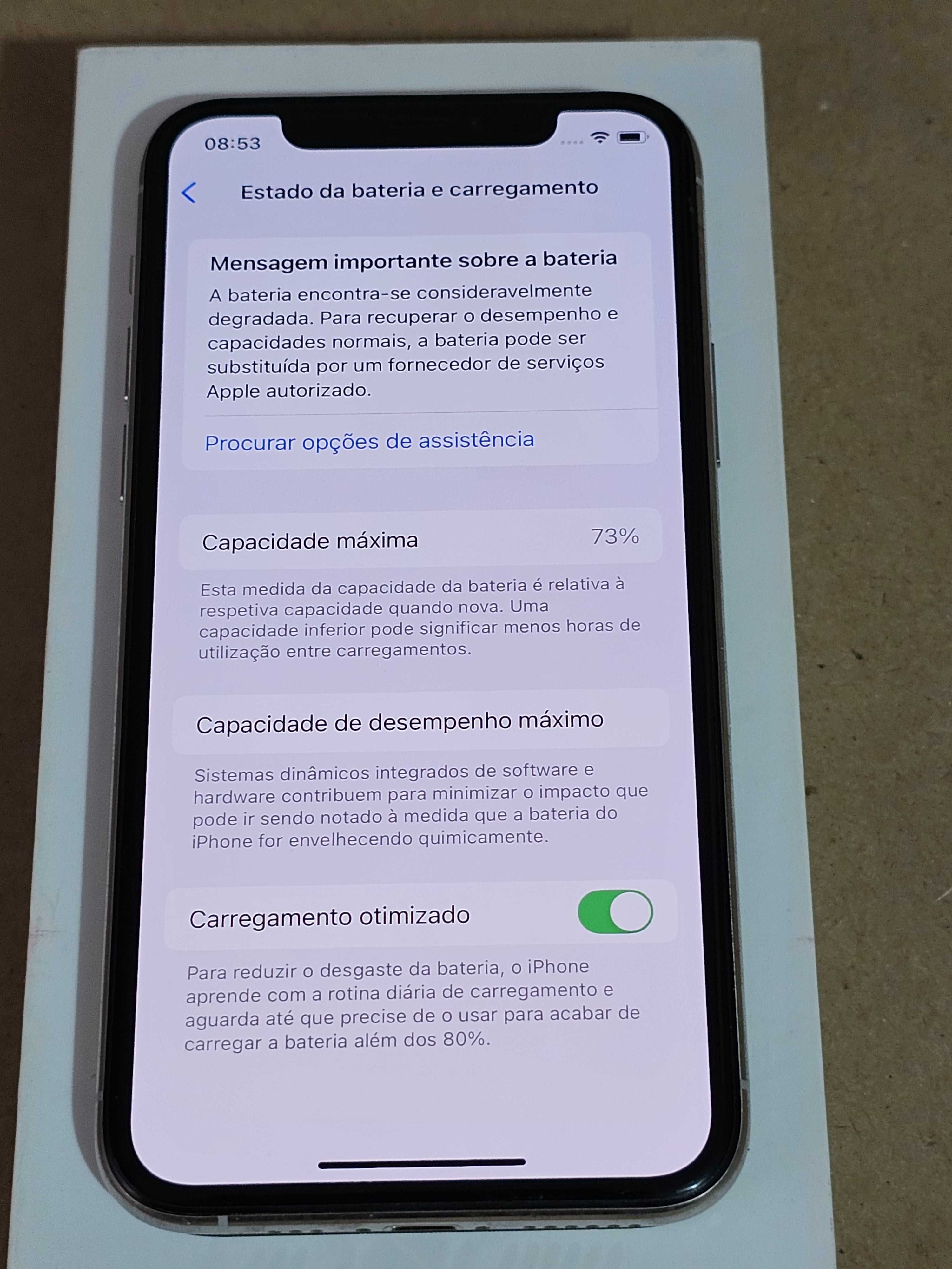 Iphone 11Pro 256gb.  Bateria 73%.