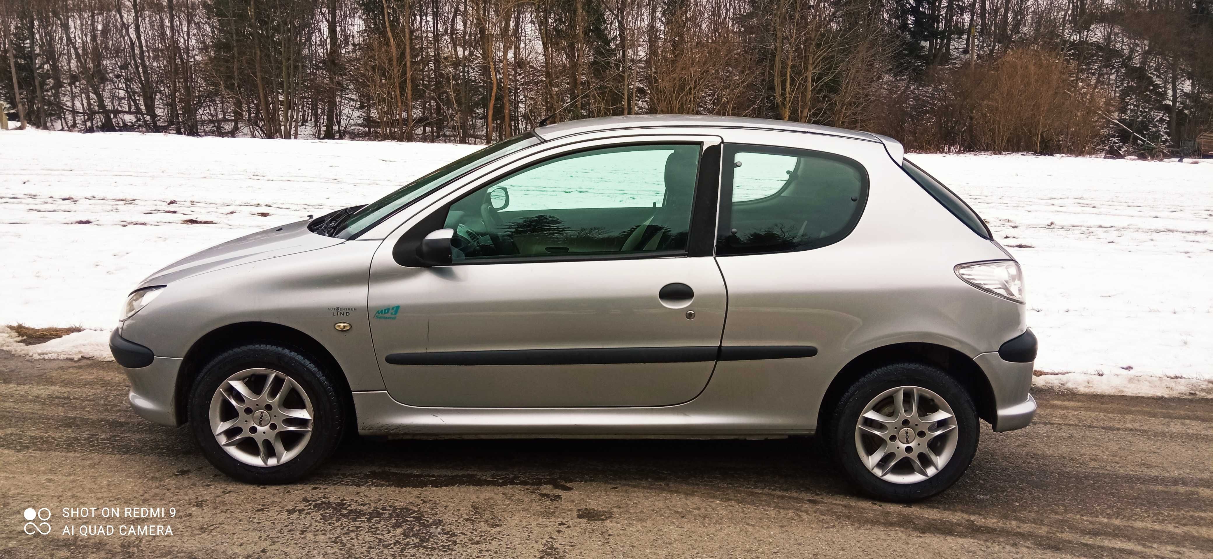 Peugeot 206 benzyna przebieg 90000km