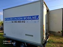 Chłodnia mobilna, wynajem chłodni, 7.5m³