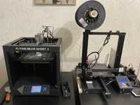 Ферма с 2х 3D принтеров для 3д печати. 3D принтеры+10 катушек пластика
