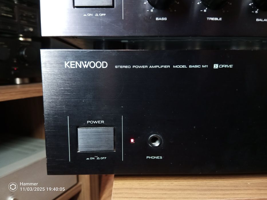 Kenwood Basic C1 M1 preamp+końcówka mocy
