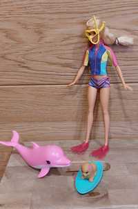 Barbie nurek  lalka mattel  FBD63 delfin magiczny nurkowanie zabawa pr