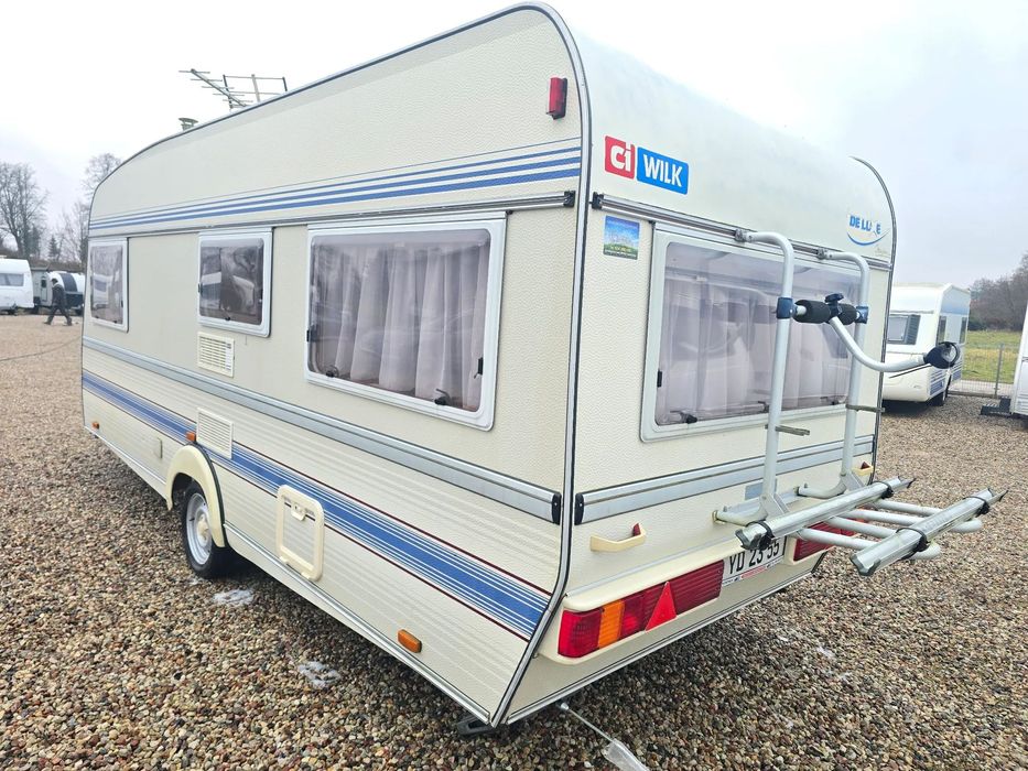 Wilk 500 namiot WC przyczepa kempingowa camping DOSTAWA hobby knaus fendt tabbert  WILK 500 namiot przyczepa kempingowa domek holenderski DOSTAWA hobby