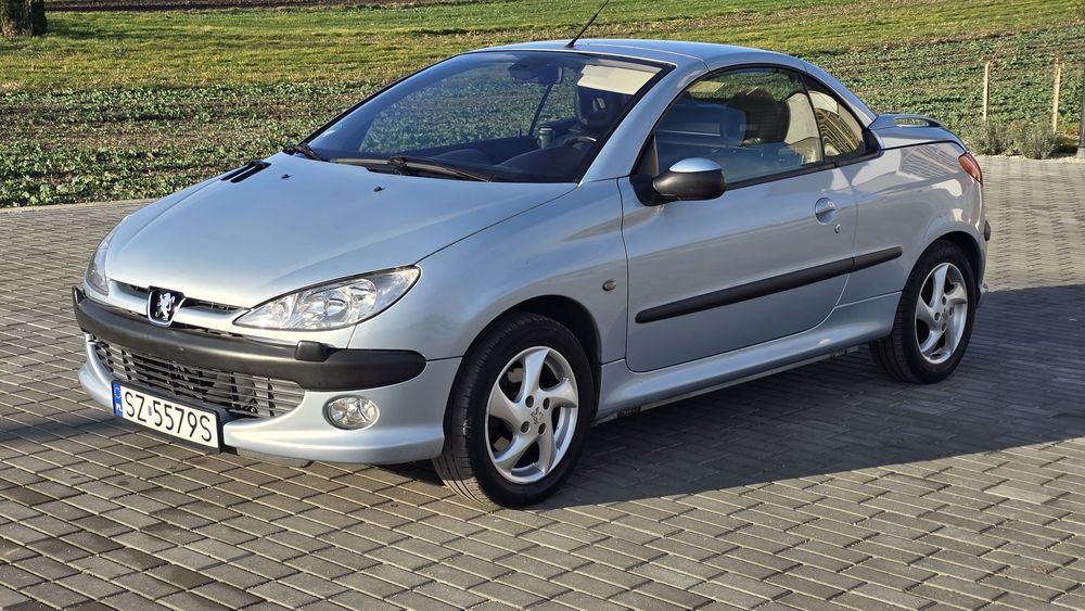 Peugeot 206cc 2003r 1.6 159.000km bardzo dobry stan!